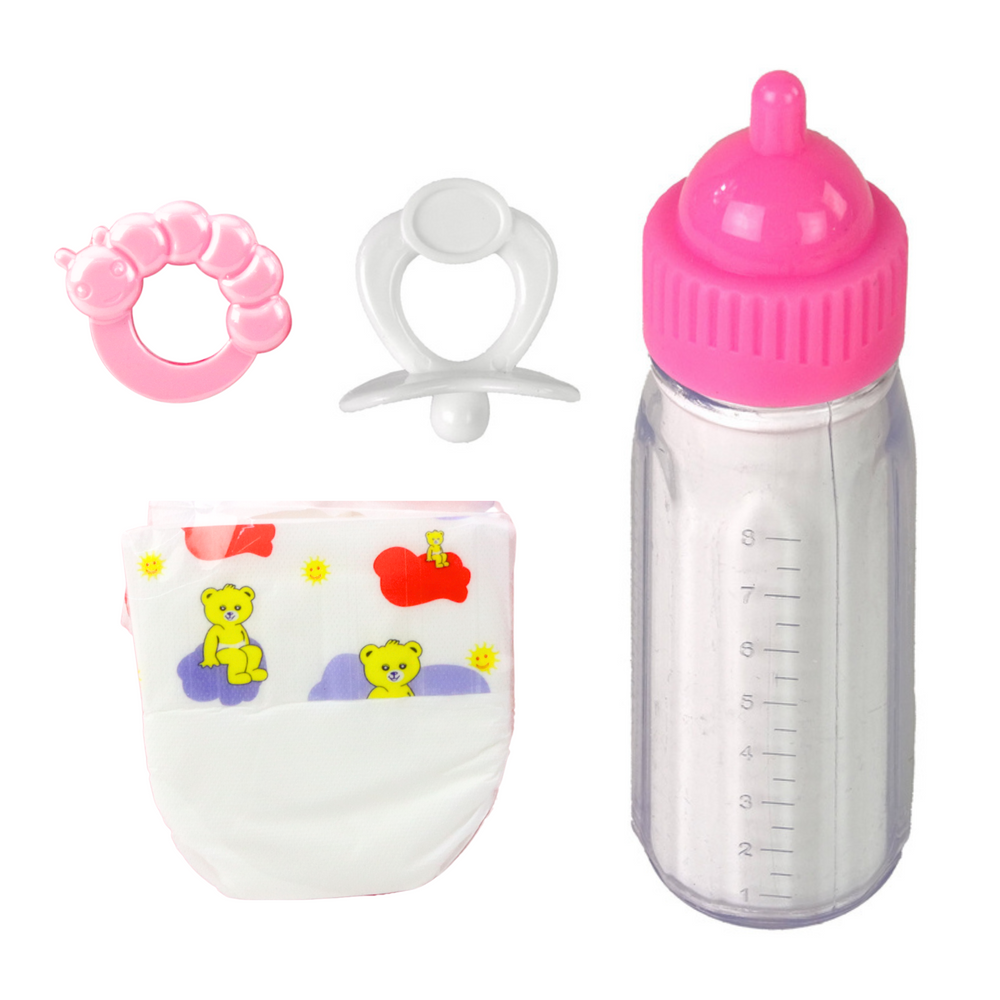 Lėlės kūdikio aksesuarų rinkinys