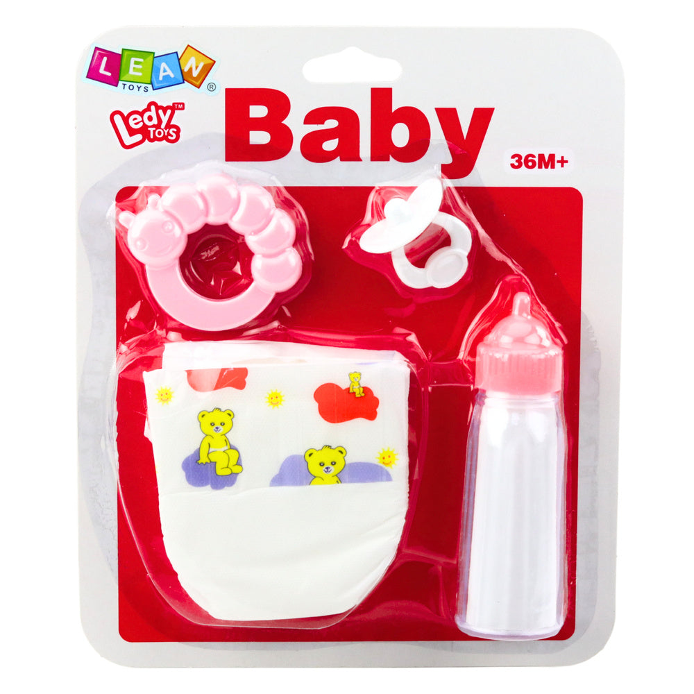 Lėlės kūdikio aksesuarų rinkinys