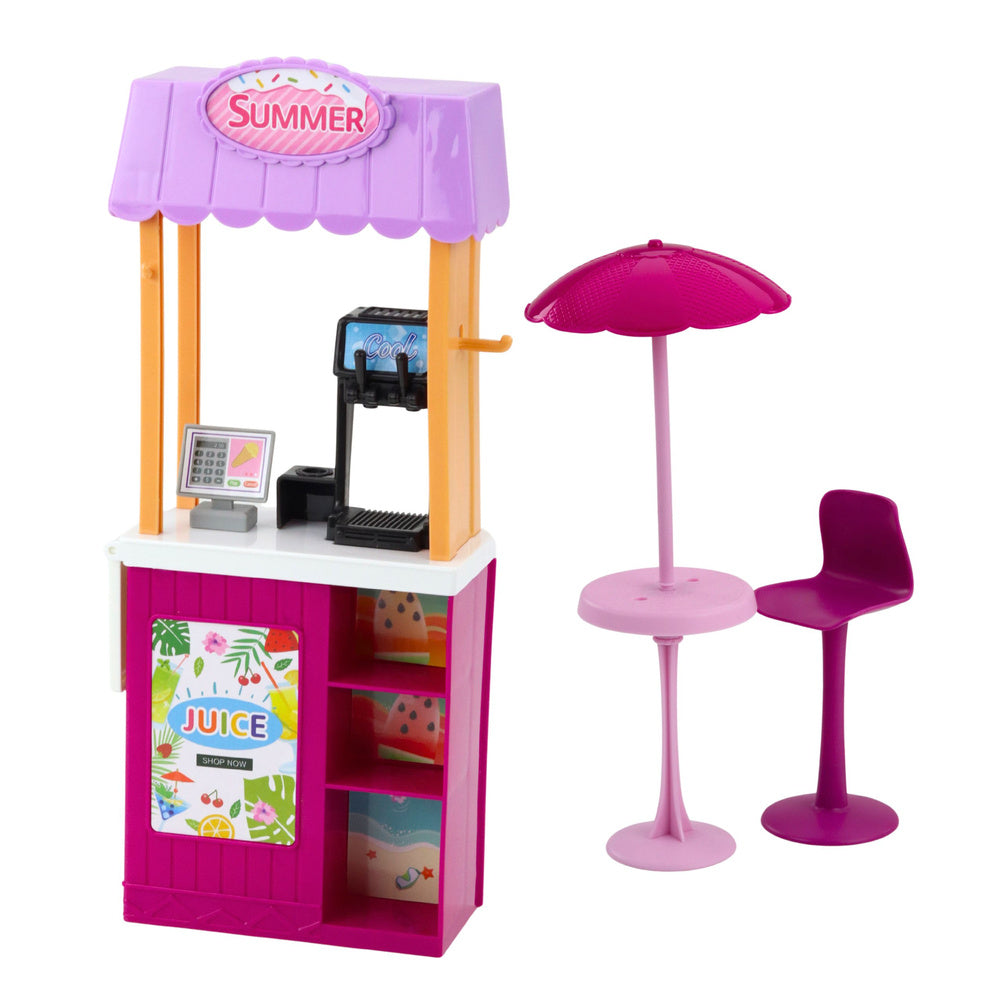 Lėlė Anlily su baseino ir paplūdimio rinkiniu