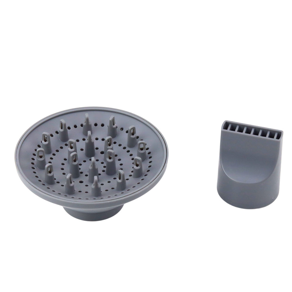 Interaktyvus plaukų džiovintuvas vaikams su keičiamais antgaliais, baltas