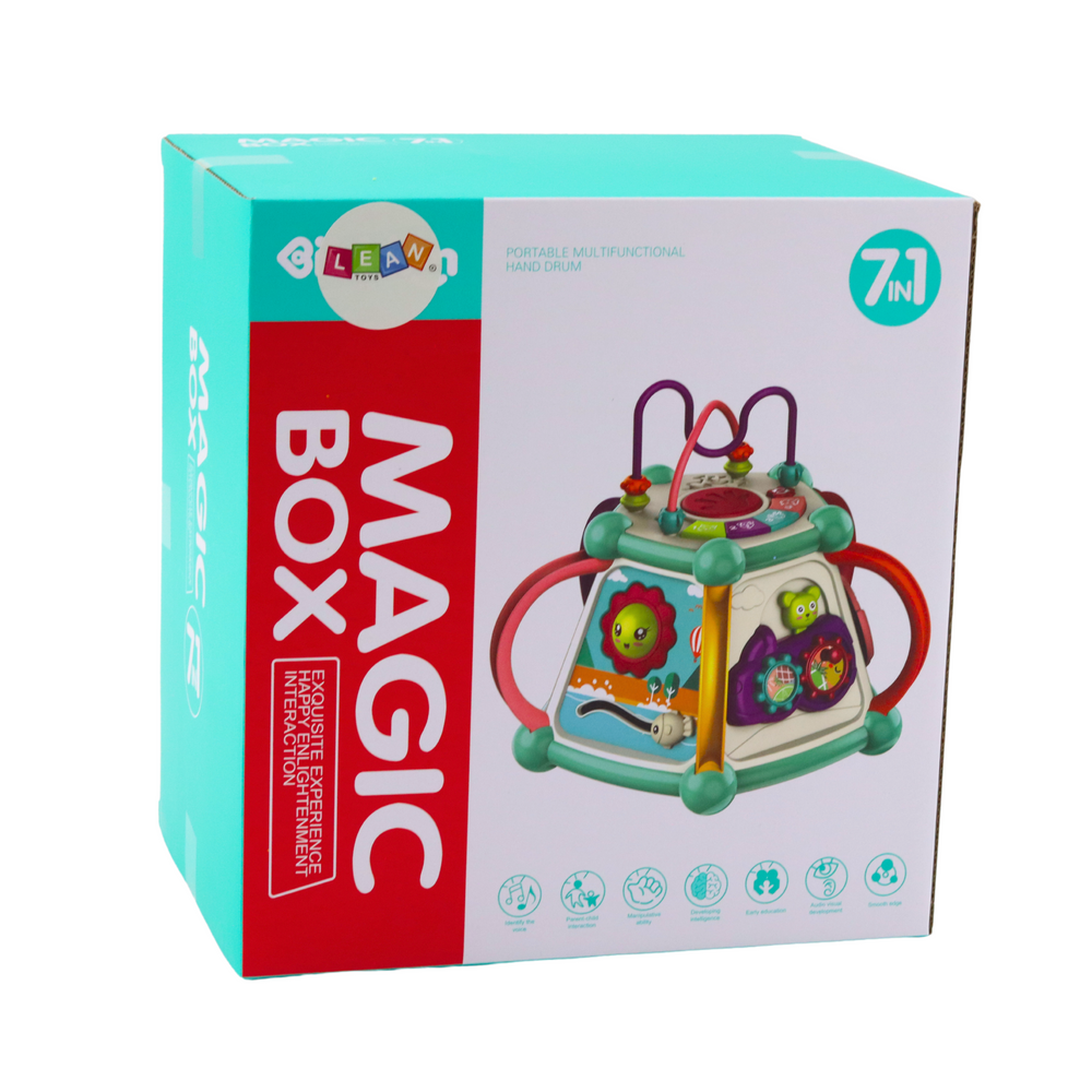 Daugiafunkcinis edukacinis kubas rūšiuoklis 7in1