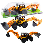 Didelis statybinis ekskavatorius vaikams su judančiu kaušu