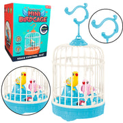 Narvelis garsus atkartojančiais paukščiais, mėlynas