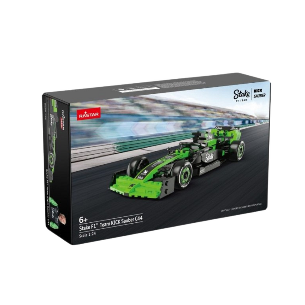 Lenktyninio automobilio „KICK Sauber C44“ konstruktorius vaikams 1:24 Rastar