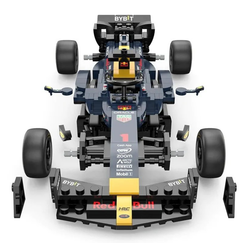 Lenktyninio automobilio „Red Bull F1 RB19“ konstruktorius vaikams 1:24 Rastar