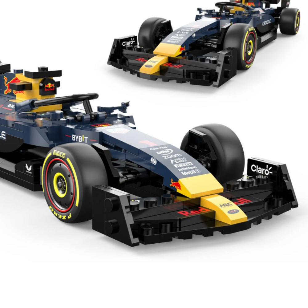 Lenktyninio automobilio „Red Bull F1 RB19“ konstruktorius vaikams 1:24 Rastar