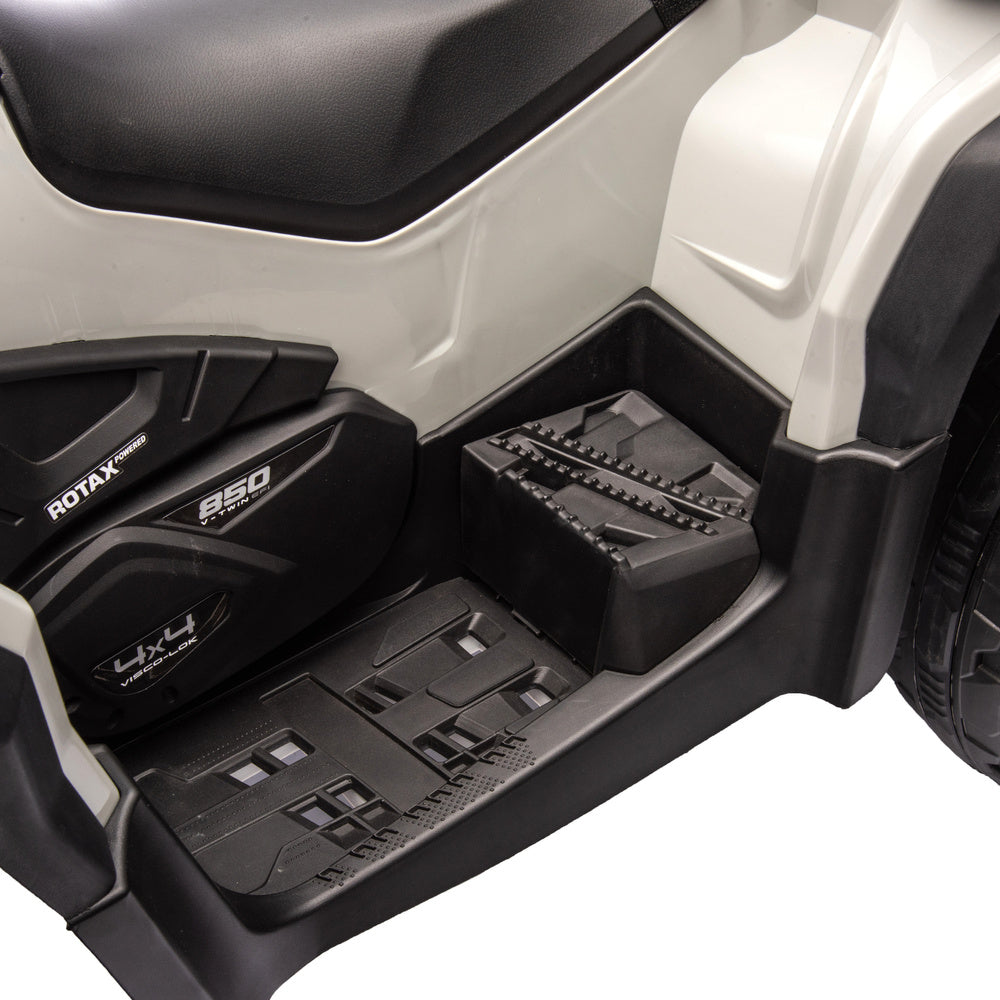 Dvivietis elektrinis keturratis Can-Am Outlander 4x4 DK-CA005, pilkas, 24V