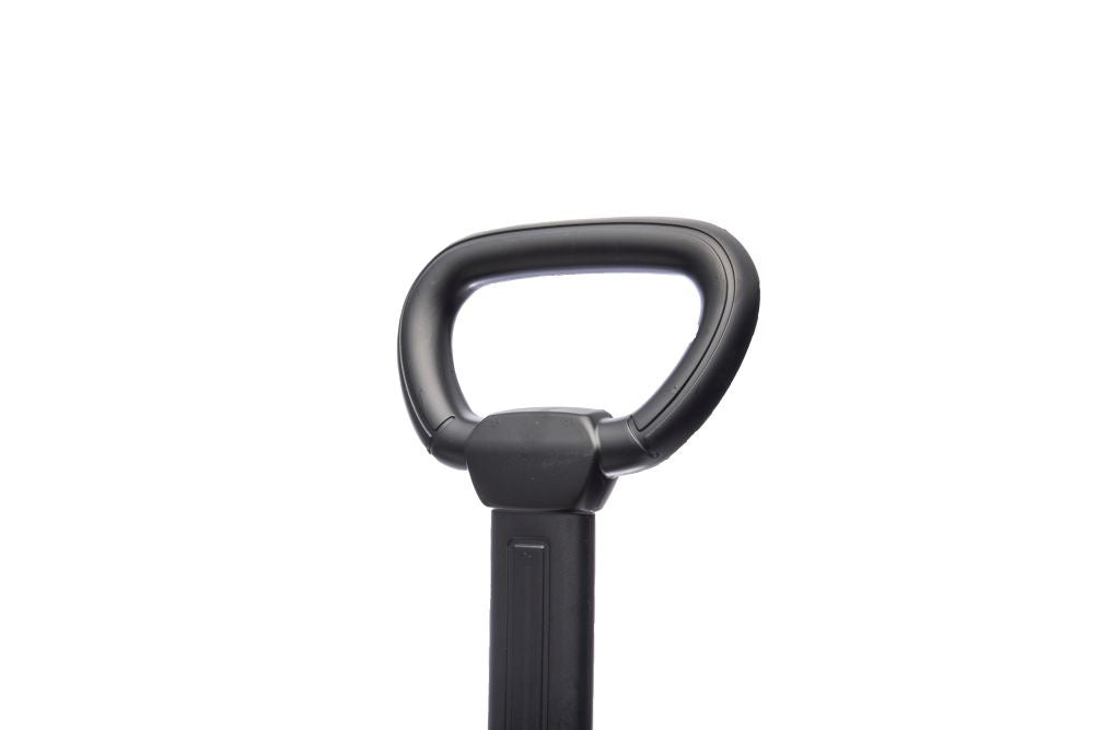 Paspiriamas vaikiškas automobilis Mercedes 3in1 su rankena, juodas