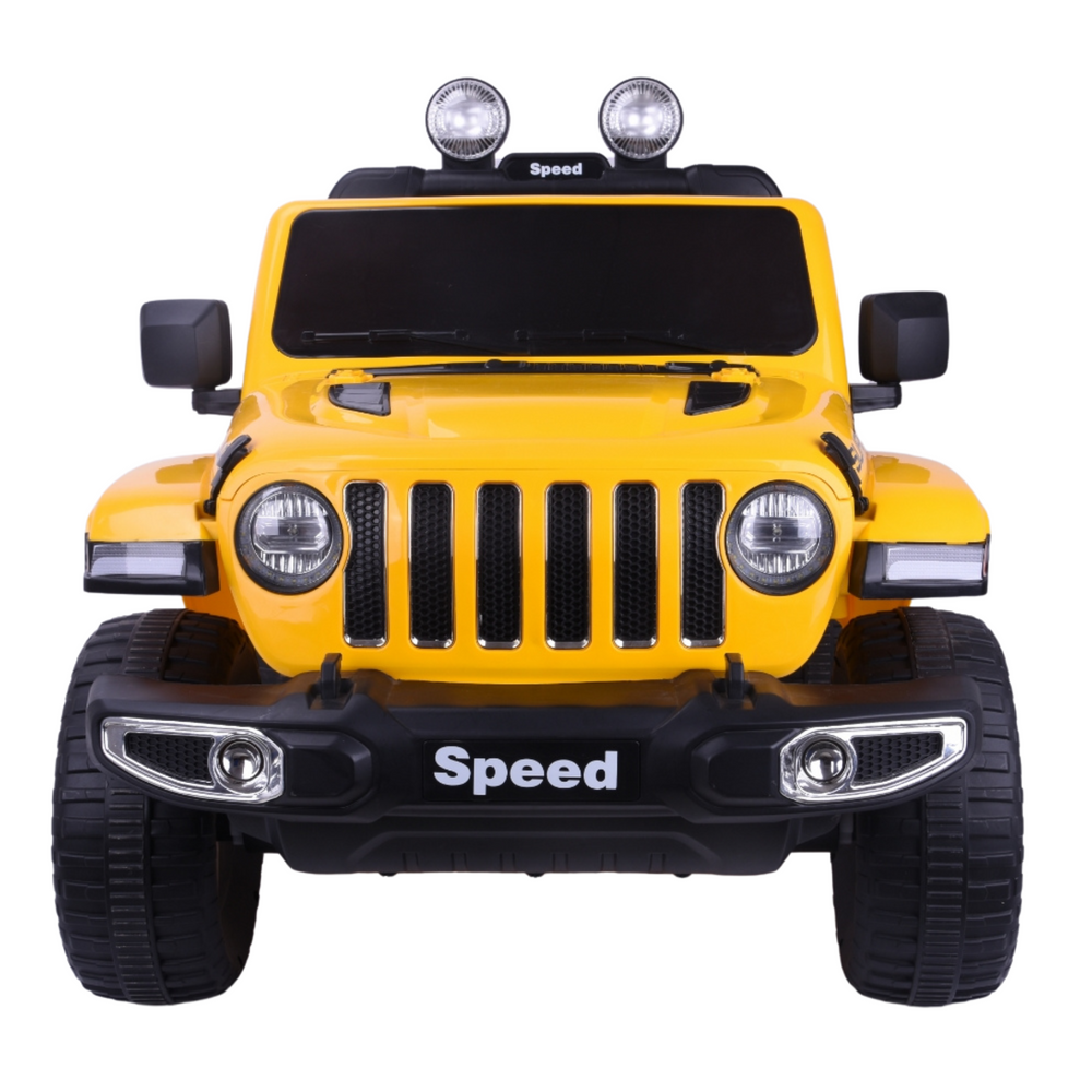Vienvietis elektrinis džipas vaikams FT-938 4x4, geltonas
