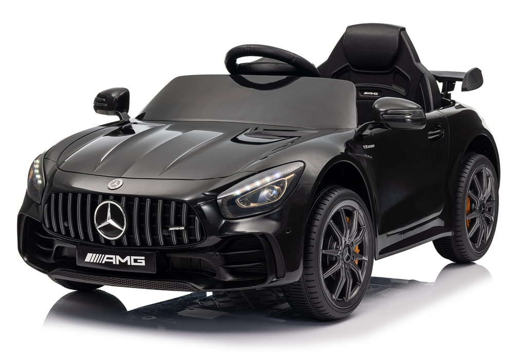 Vienvietis elektromobilis vaikams Mercedes GTR, baltas