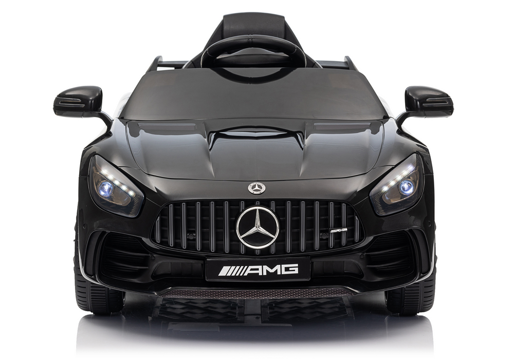 Vienvietis elektromobilis vaikams Mercedes GTR, baltas