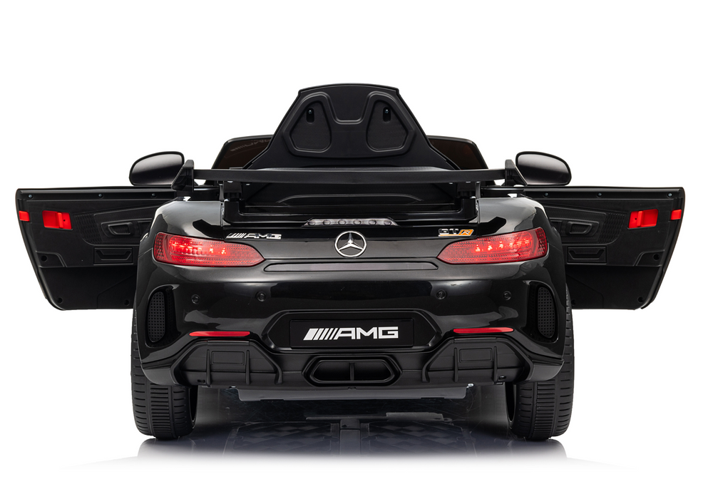 Vienvietis elektromobilis vaikams Mercedes GTR, baltas