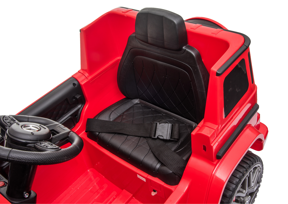 Vienvietis elektrinis džipas vaikams Mercedes G63 BBH-0003 EZ, raudonas
