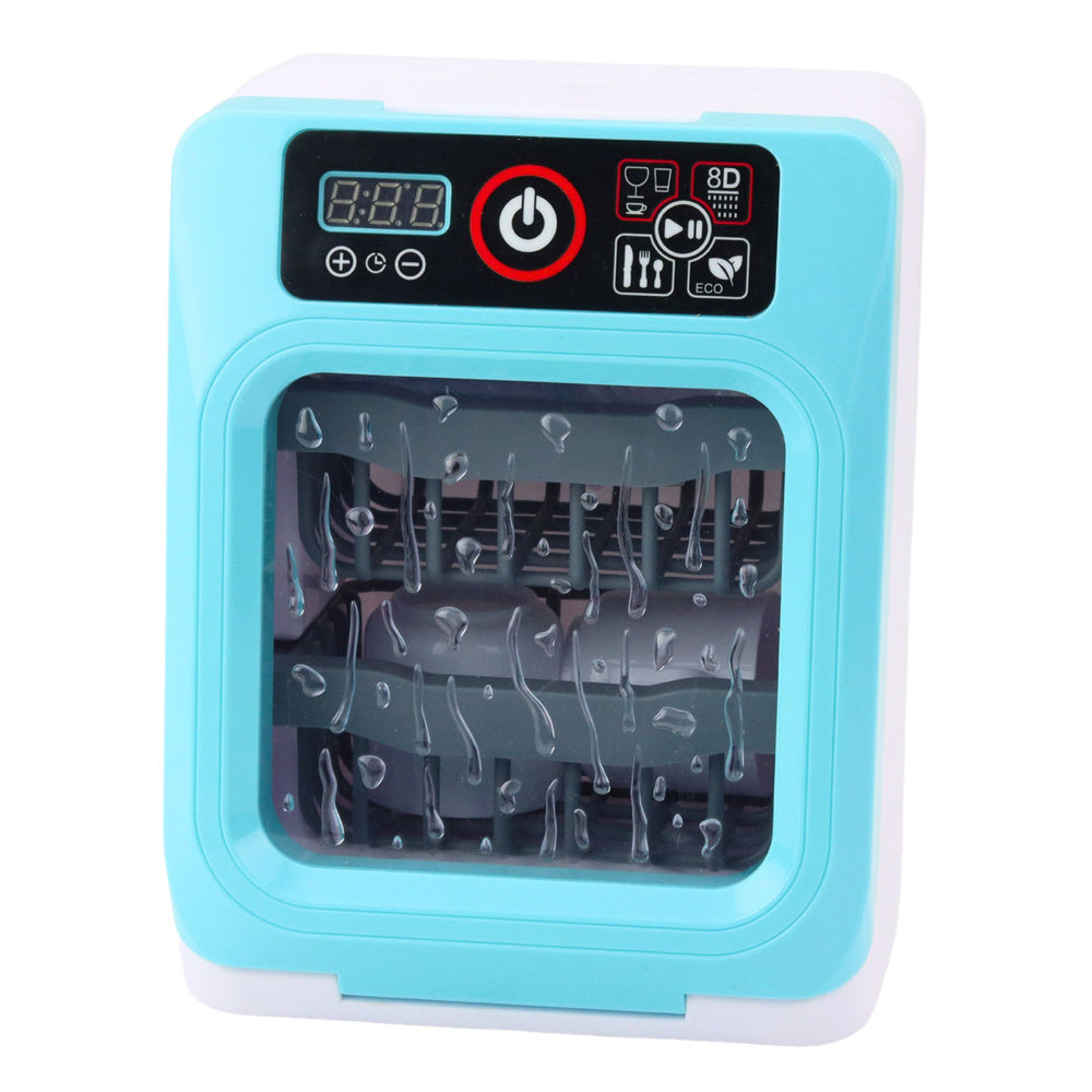 Žaislinė indaplovė vaikams, mėlyna