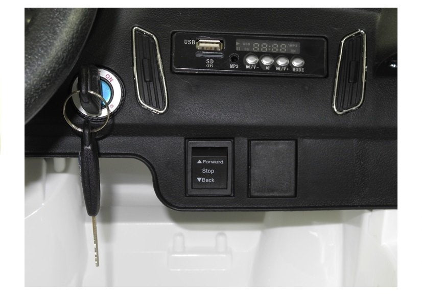 Elektromobilis vaikams Ford Focus RS geltonas