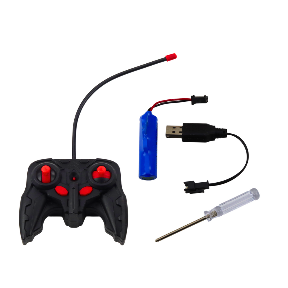 Nuotoliniu būdu valdomas robotas automobilis “Spider” 2in1