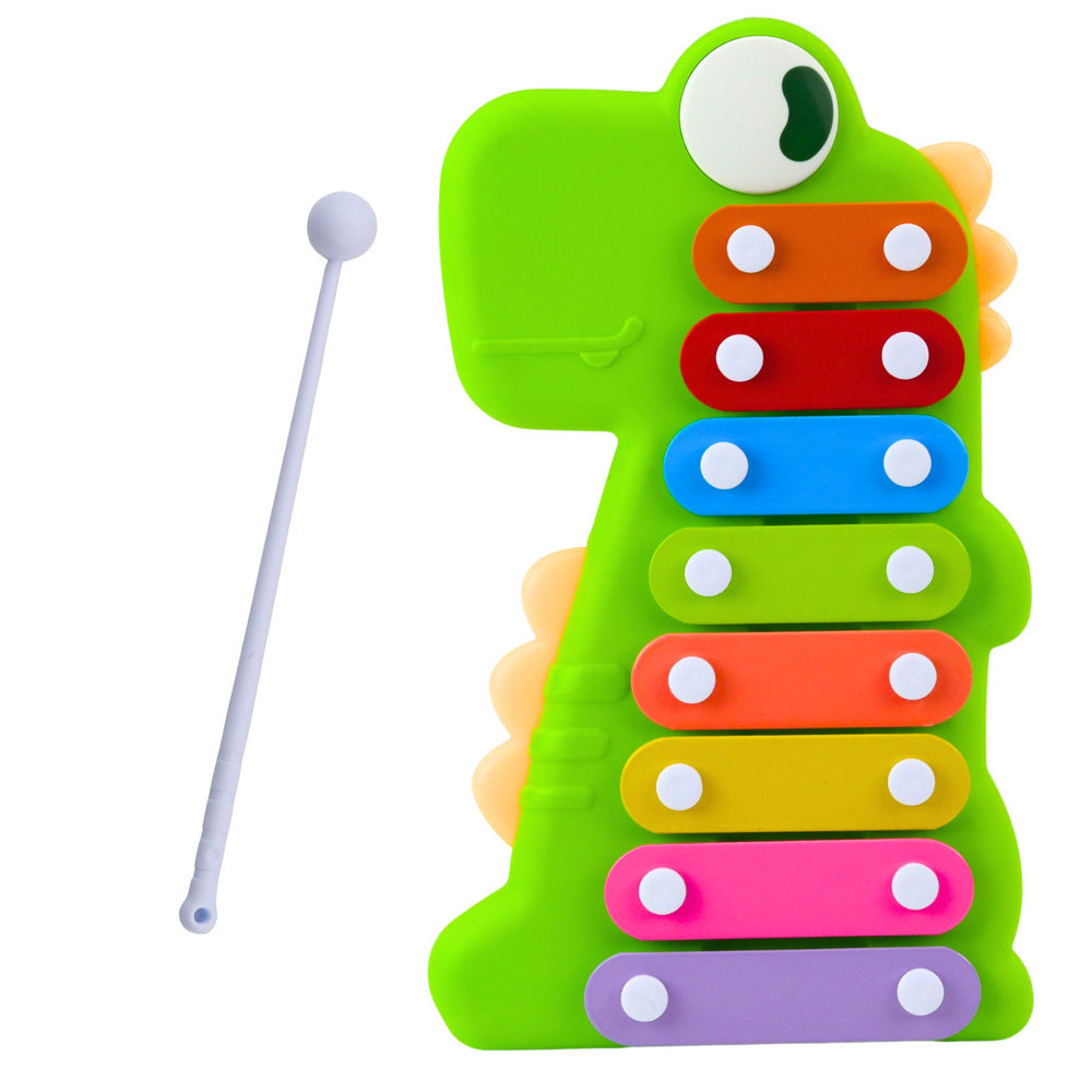 Muzikinis metalofonas dinozauro formos „Tiny Tunes“