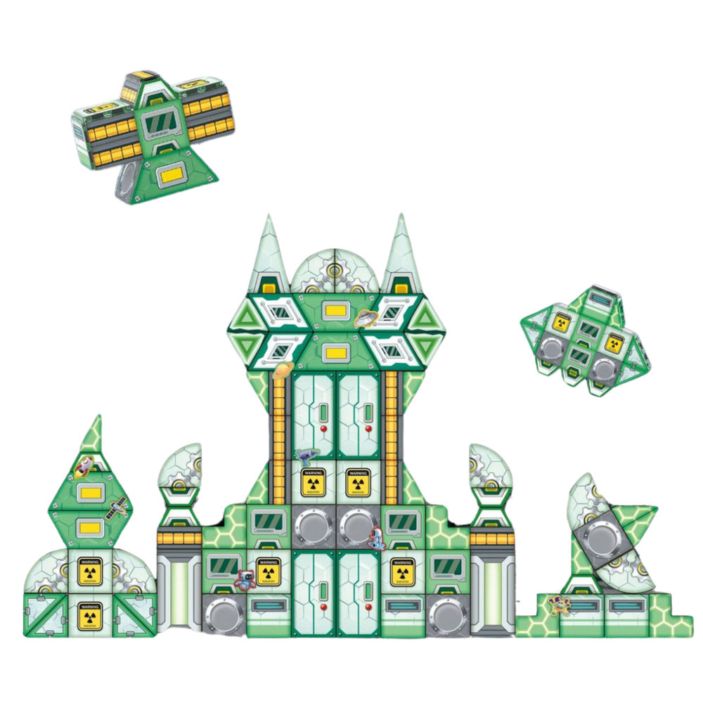 Magnetinis konstruktorius „Magnetinė kosminė stotis“ 108 el.