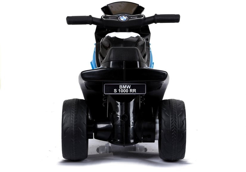 Elektrinis triratis motociklas vaikams BMW S1000RR, mėlynas