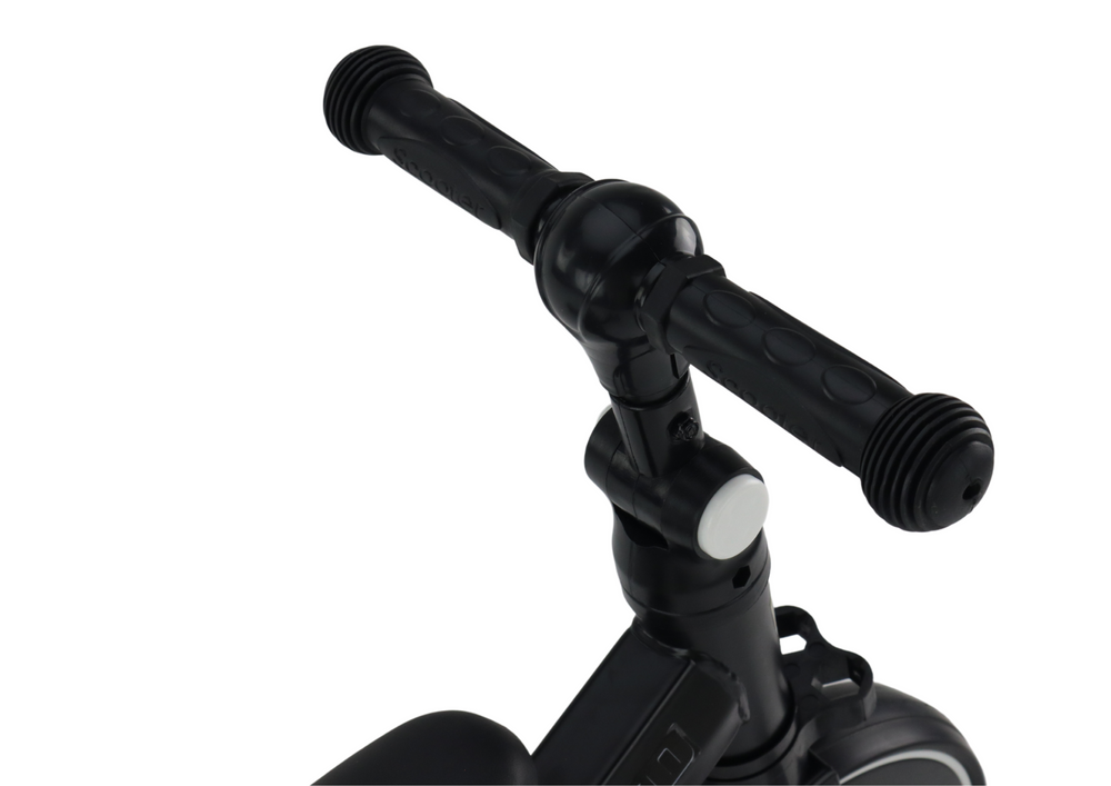 Triratukas su rankena PRO50 vaikams 2in1, juodas