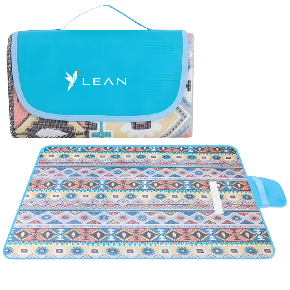 Sulankstomas paplūdimio pledas 200x200cm