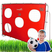 Futbolo treniruočių vartai su taikiniu 213x152x75cm