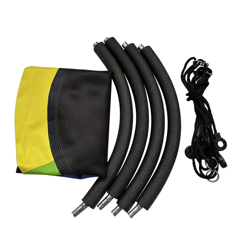 Sodo sūpynės vaikams „Gandro lizdas“ 100 cm, spalvotos