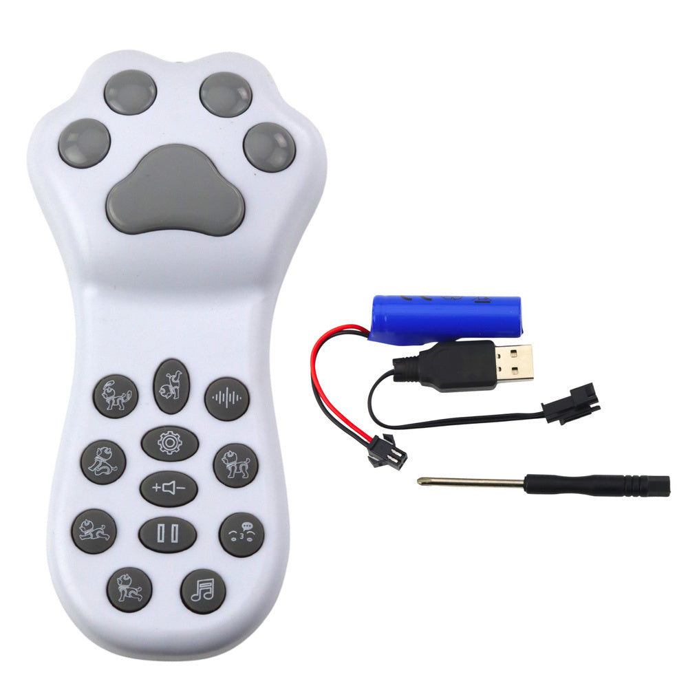 Nuotoliniu būdu valdomas robotas šuo “Haski”