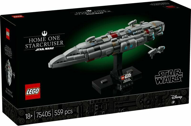 Konstruktorius vaikams Star Wars „Home One“ kreiseris, LEGO 75405
