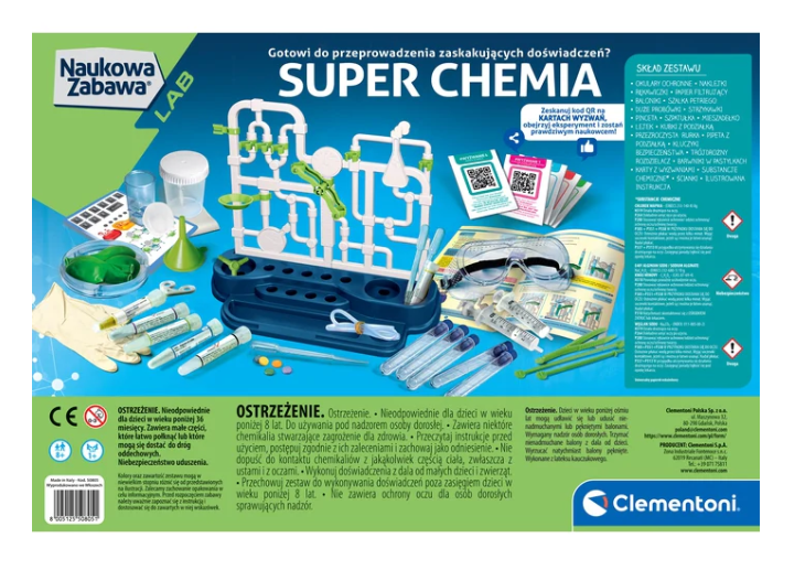 Moksliniai eksperimentai vaikams „Super chemija“ 50805