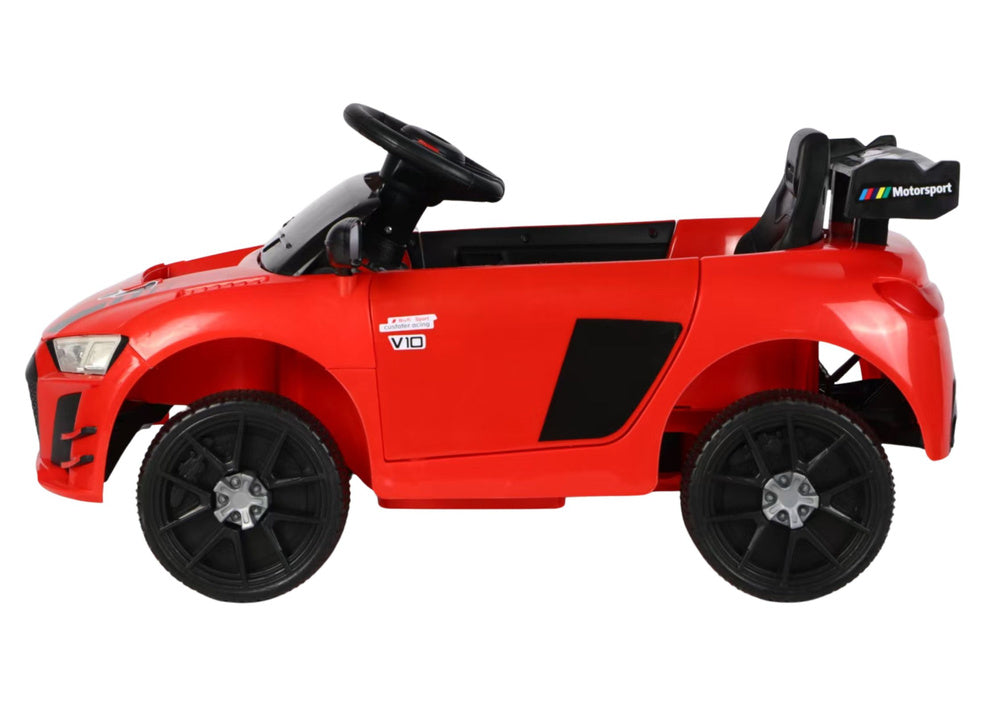 Vienvietis elektromobilis vaikams 915, raudonas