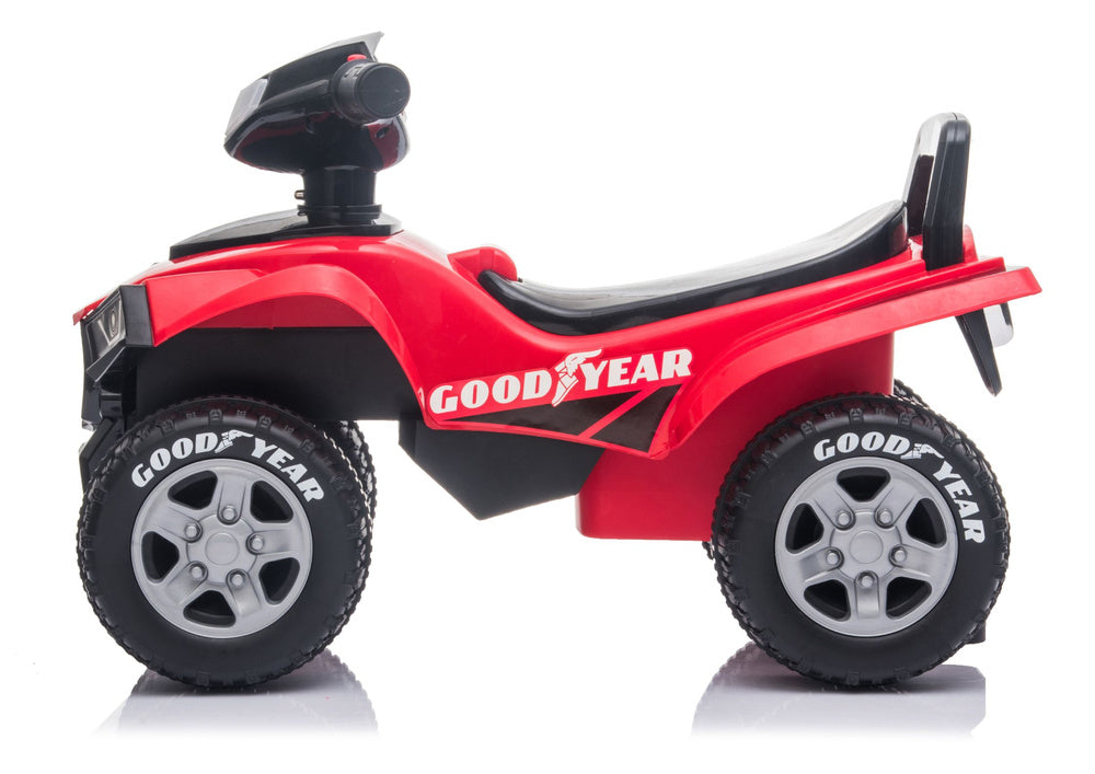 Vaikiškas elektrinis keturratis vaikams 551-G, raudonas