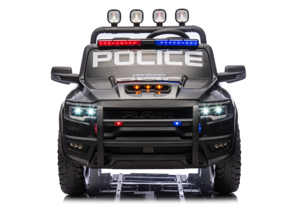 Dvivietis policijos elektromobilis vaikams RAM ZB629-P
