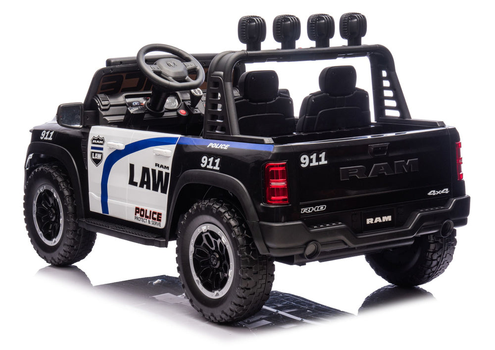 Dvivietis policijos elektromobilis vaikams RAM ZB629-P