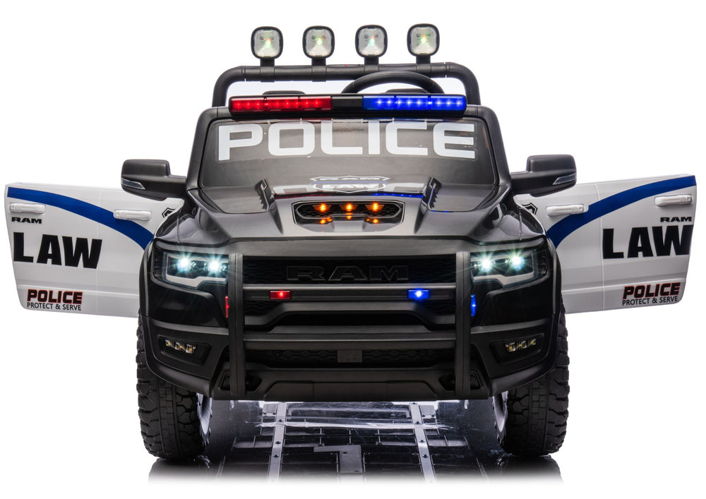 Dvivietis policijos elektromobilis vaikams RAM ZB629-P