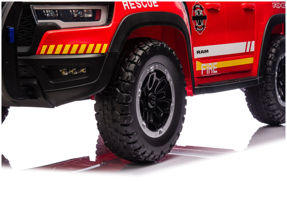 Dvivietis gaisrinis elektromobilis vaikams RAM ZB629-F