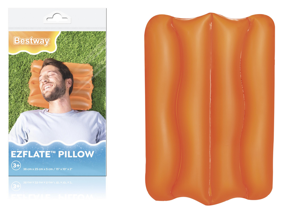 Pripučiama pagalvėlė 38x25cm, oranžinė, Bestway 52127