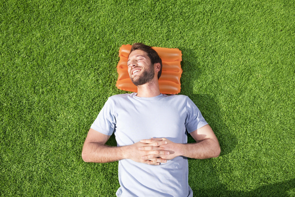 Pripučiama pagalvėlė 38x25cm, oranžinė, Bestway 52127