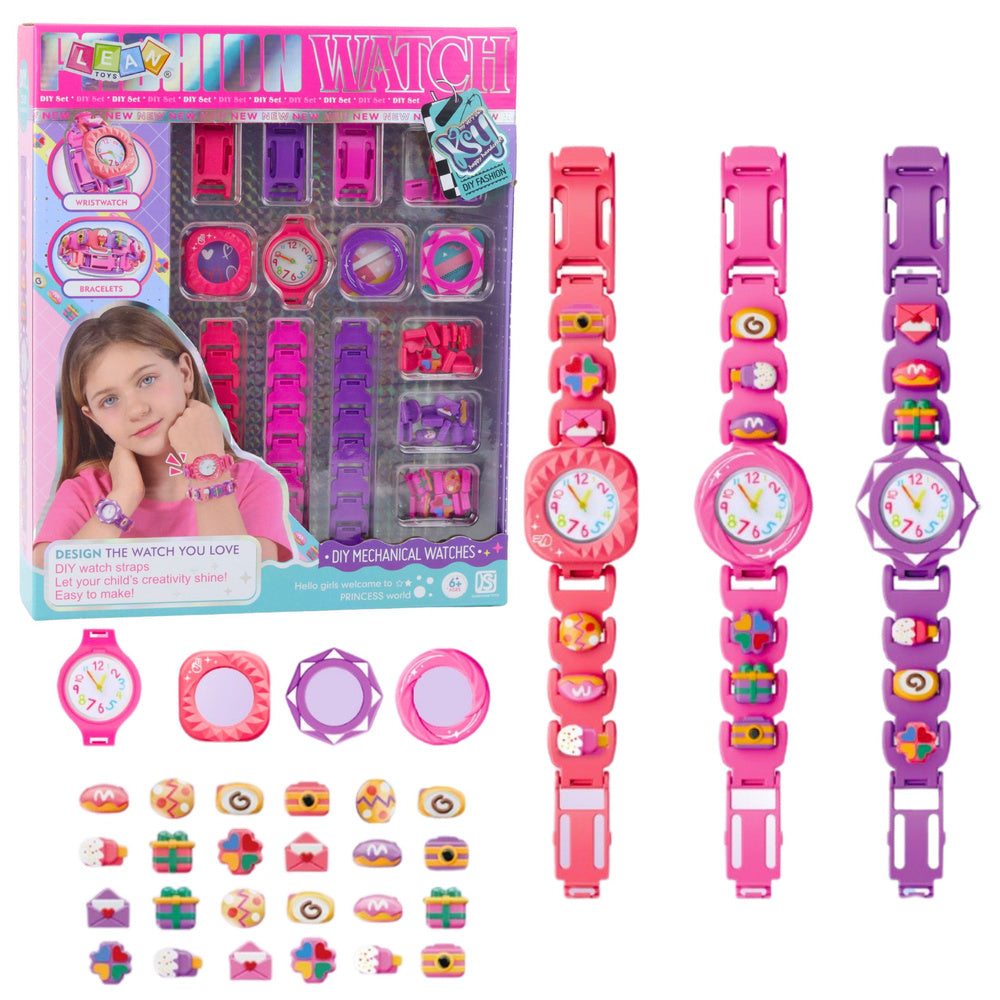 Kūrybinis laikrodžių ir apyrankių gamybos rinkinys vaikams