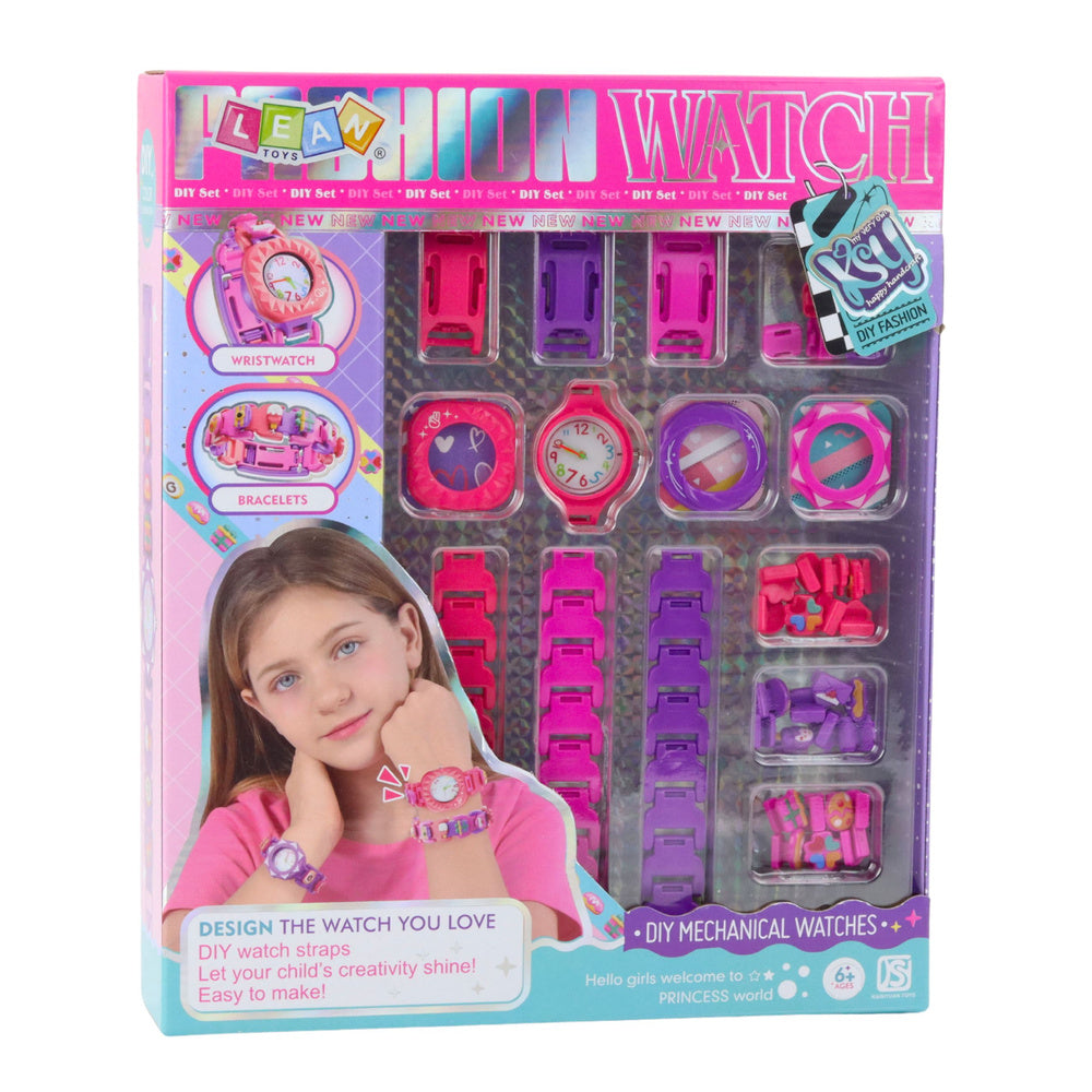 Kūrybinis laikrodžių ir apyrankių gamybos rinkinys vaikams