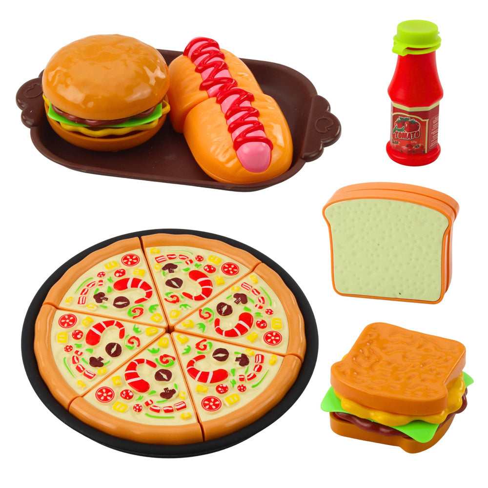 Pikniko rinkinys vaikams „Austas krepšelis“ 33 vnt.