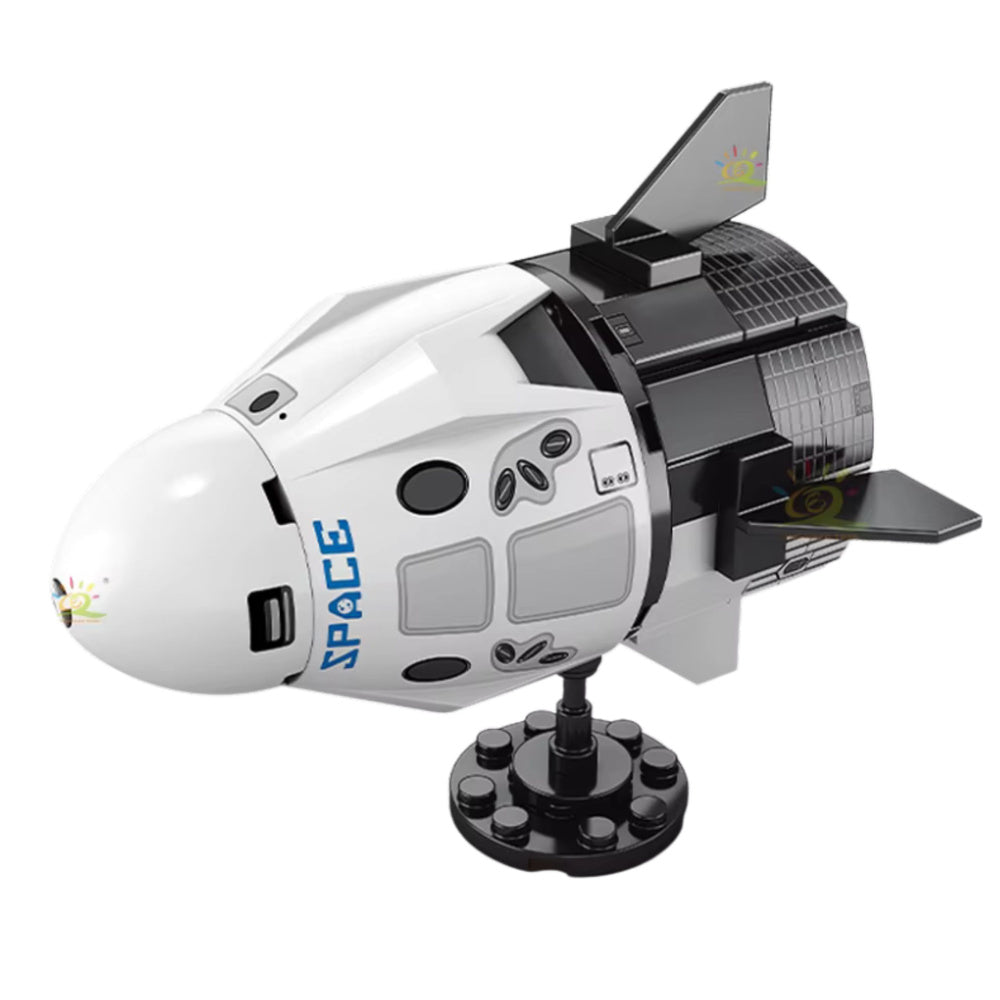 Statybinis konstruktorius vaikams „Kosminė stotis“ 88 vnt.