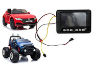 Muzikos skydelis LCD MP4  vaikiškam elektromobiliui Ford Ranger Monster DK-550 Arteon