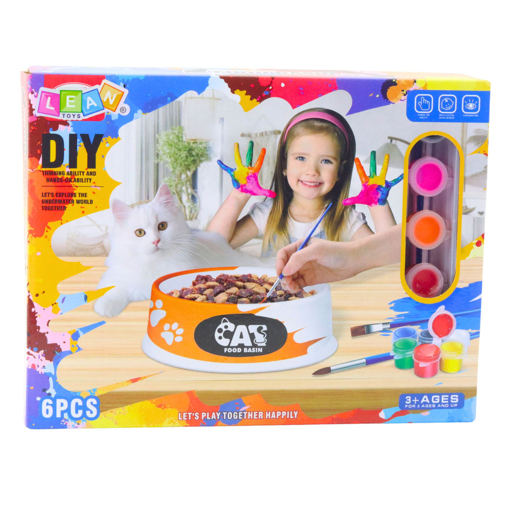 Kūrybinis dekoravimo rinkinys „Dubenėlis katei“ 6 vnt.