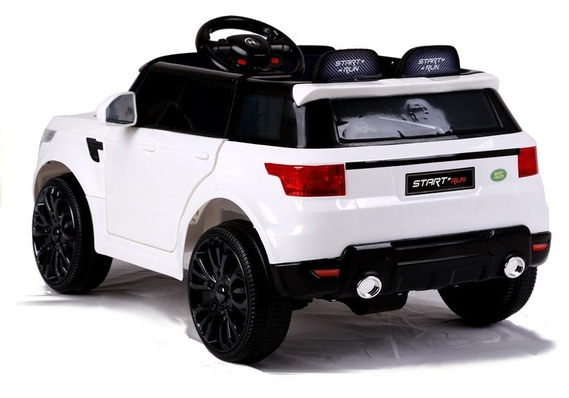 Vienvietis elektromobilis Range Rover HL1638, baltas