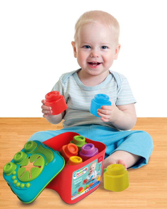 Jutiminis kibirėlis su blokais Clementoni 17807