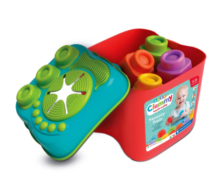 Jutiminis kibirėlis su blokais Clementoni 17807