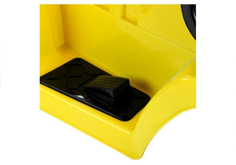 Vaikiškas elektrinis traktorius su krautuvu ZP1005, geltonas