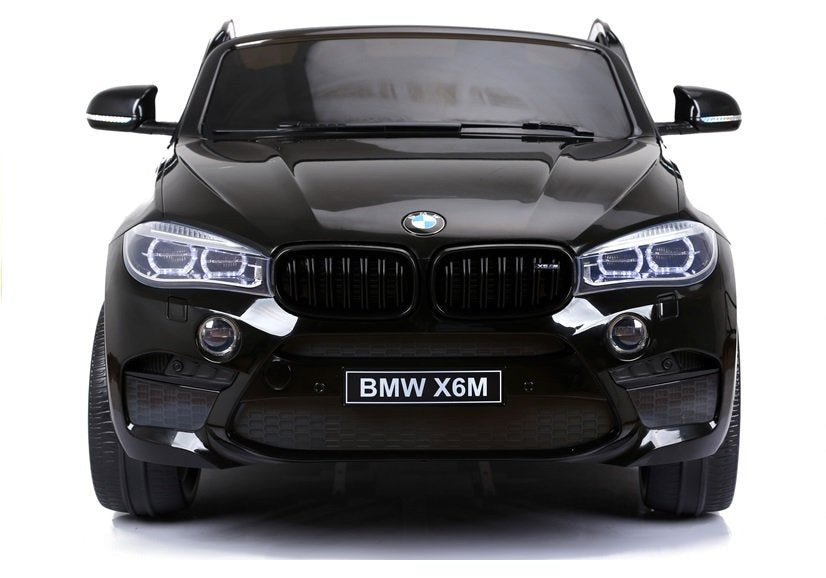 Dvivietis elektromobilis vaikams BMW X6M, juodas