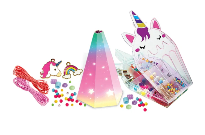 Kūrybinis apyrankių kūrimo rinkinys „Crazy Chic Unicorn“, Clementoni